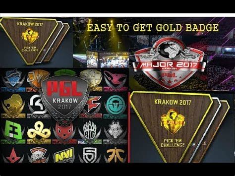 PGL Krakow 2017 PICK'EM Predictions [Gold Trophy] .